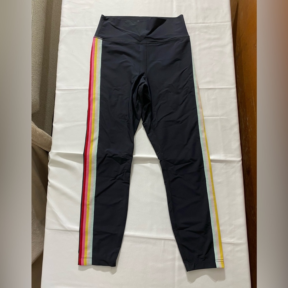 Spiritual gangster rainbow leggings